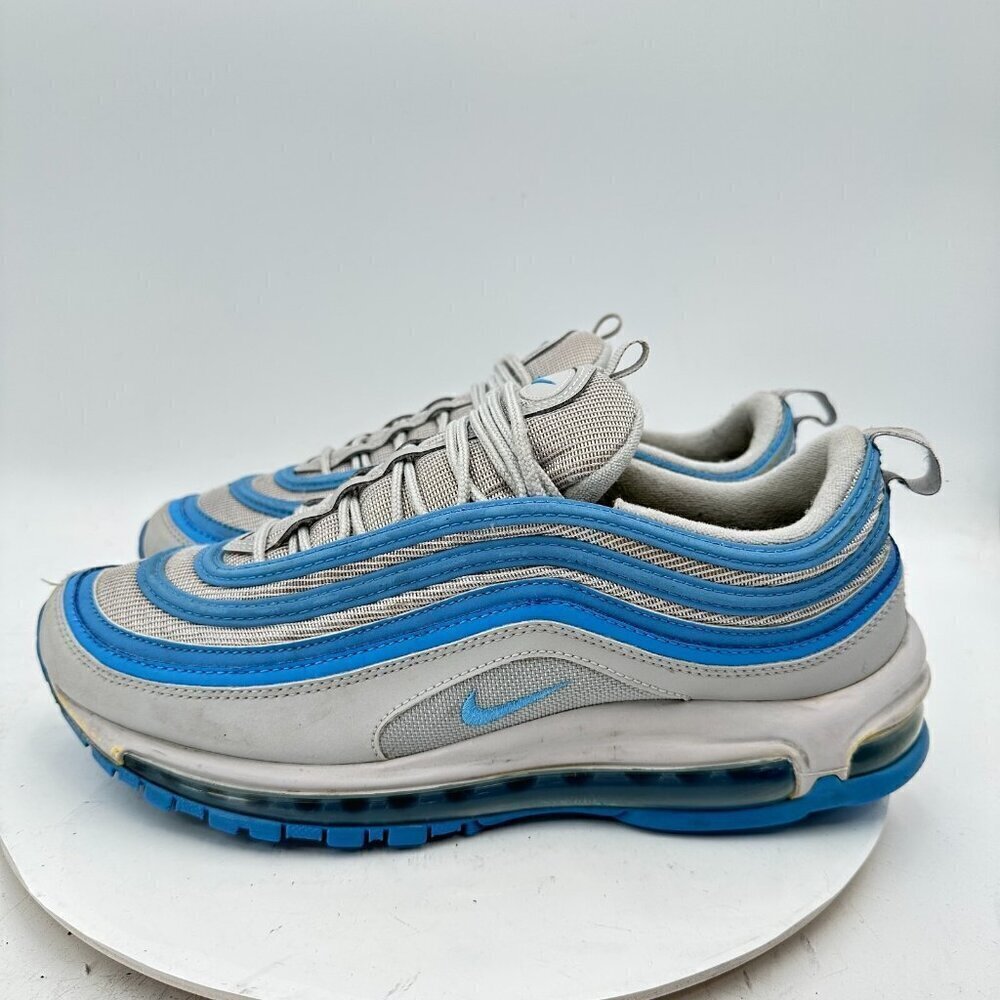 Nike Air Max 97 ID By You Men Size 10 DJ3180-991 Blue Grey Training Shoes